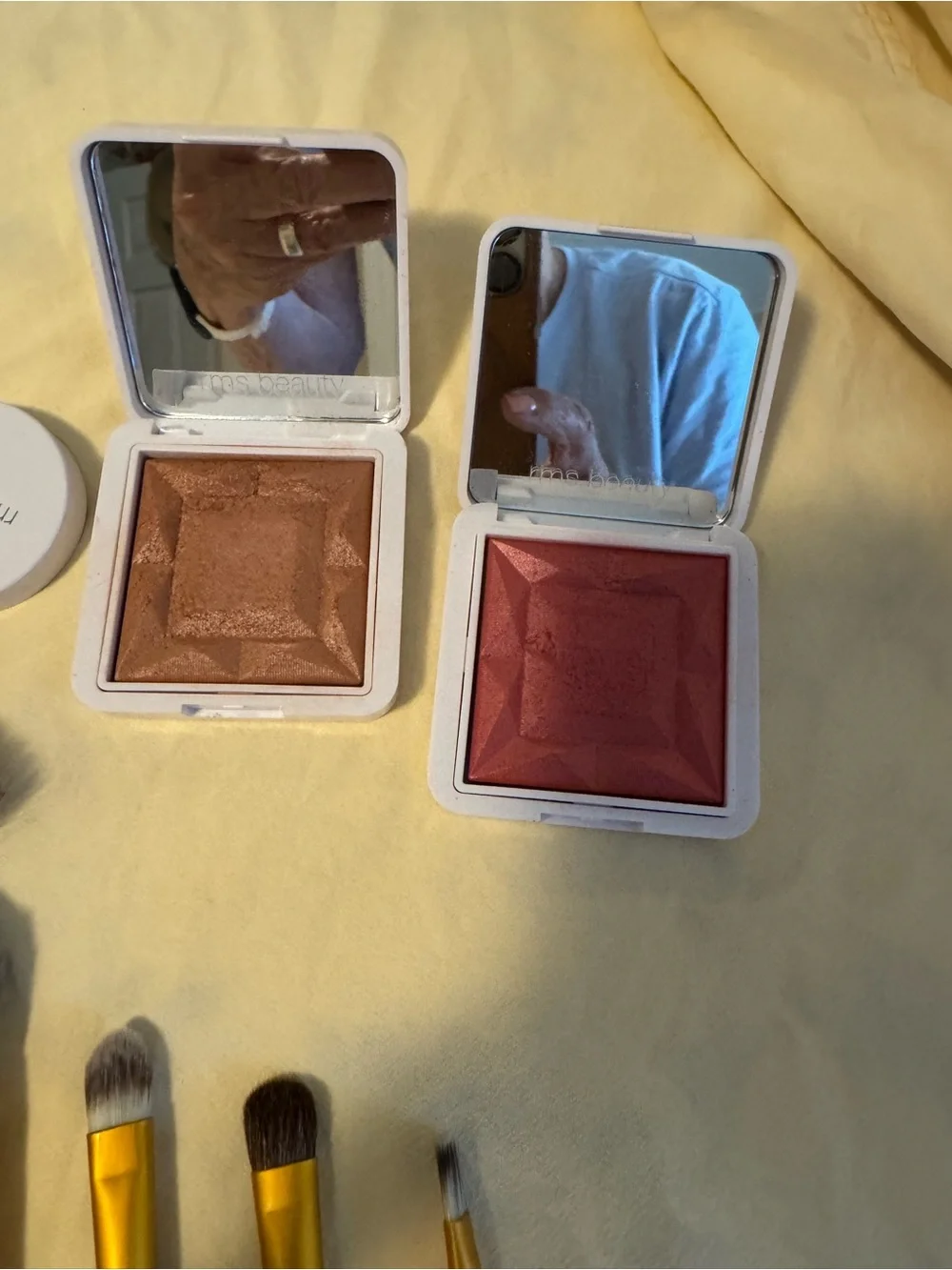 RMS Beauty Lip & Cheek Palette — Red and Brown Shades